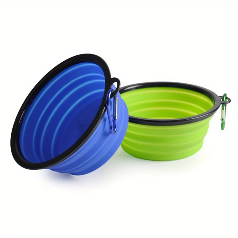 Portable Dog Travel Bowl Folding Food & Water Bowl
