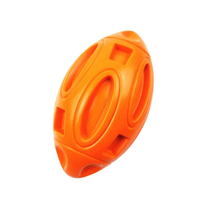 Rubber Dog Chew Ball – Squeaky Toy for Medium & Large Dogs