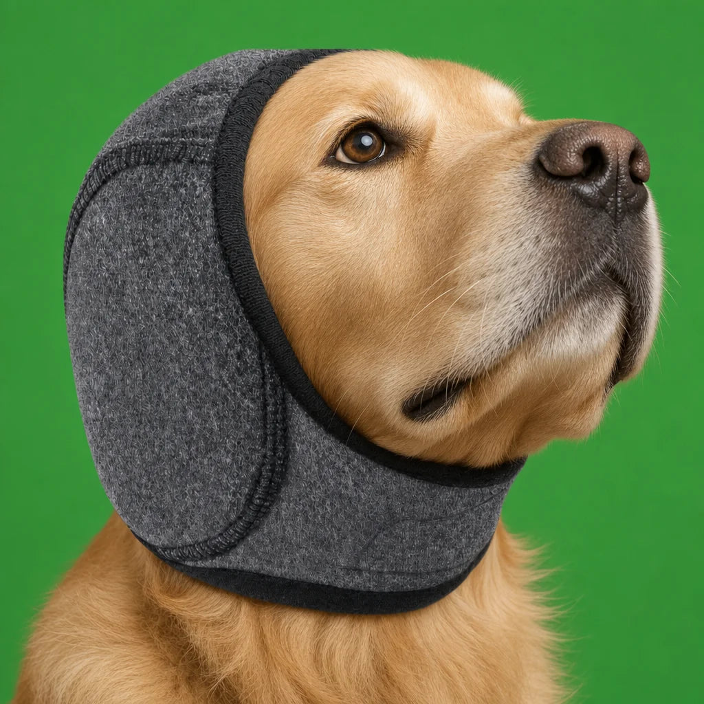 Dog Anxiety Head Cover, Calming Ear Protection for Dogs