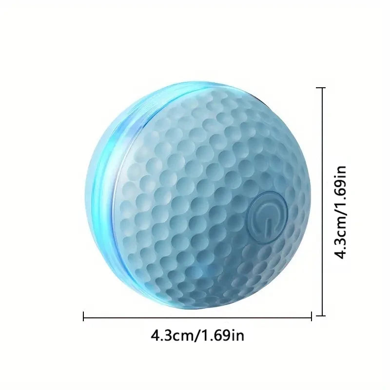 Automatic Interactive Cat Toy Ball – USB Rechargeable Rolling Toy