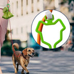 Dog Poop Bag Holder, Leash Clip Waste Bag Dispenser for Walking