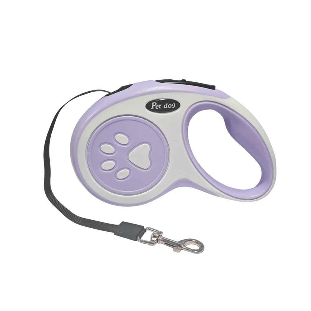Retractable Dog Leash Nylon Automatic Extending 3M & 5M