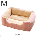 Cat Bed, Soft Plush Kitten Sleeping Cushion for Home