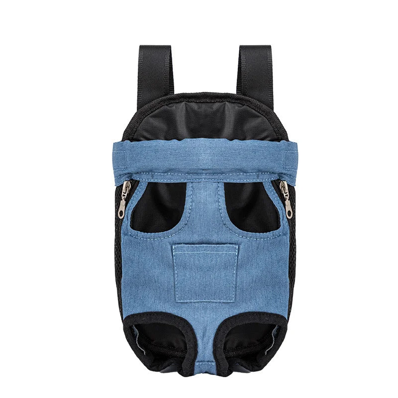 Dog Carrier Backpack – Breathable Mesh Travel Bag for Small Dogs