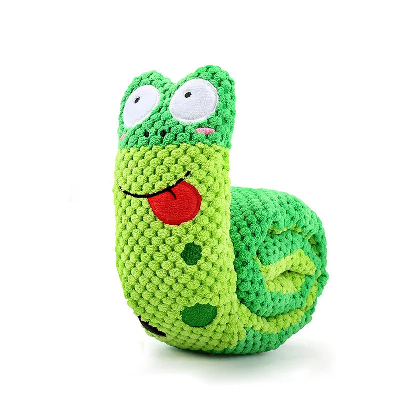 Interactive Dog Puzzle Toy – Plush Squeaky Food Feeder for Dogs
