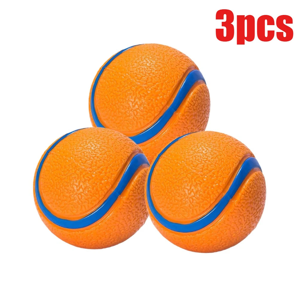 Dog Fetch Ball, Rubber Chew & Bouncing Toy for Dogs