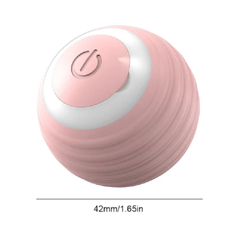 Automatic Cat Ball Toy – Rechargeable Interactive Rolling Ball