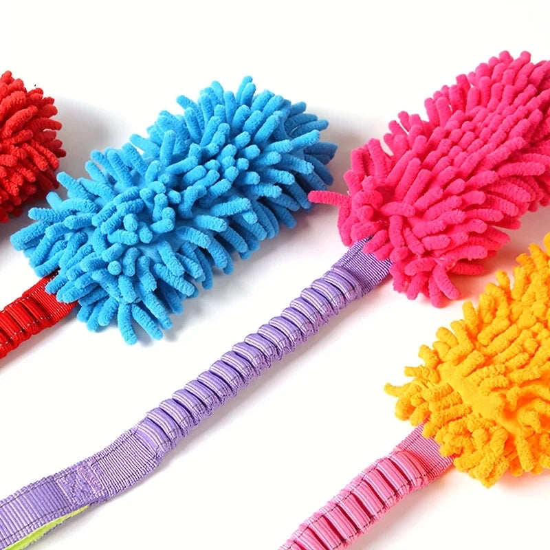 Plush Dog Chew Toy – Interactive Tug & Pulling Rope