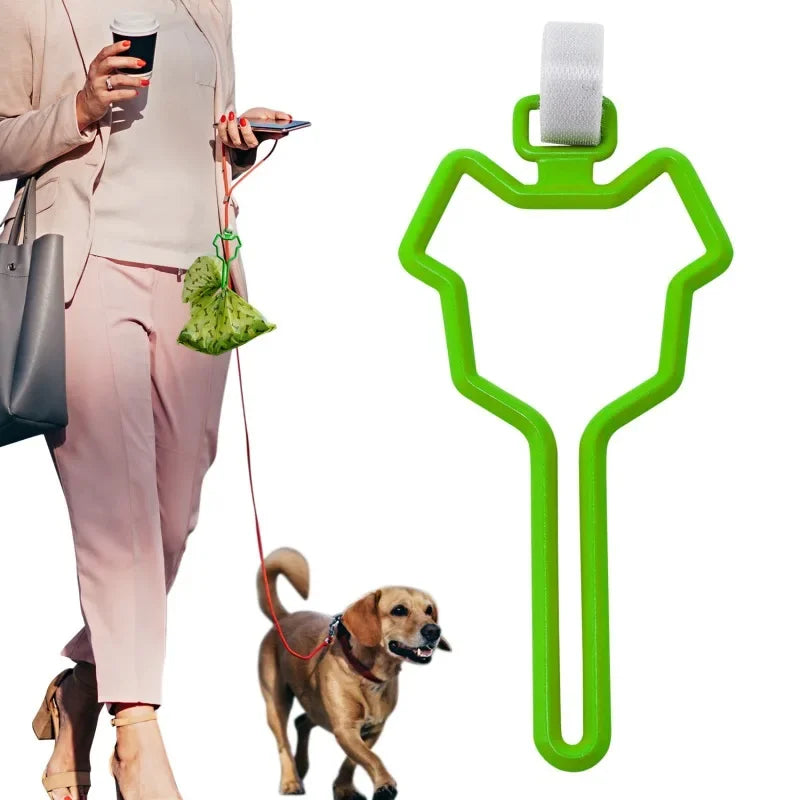 Dog Poop Bag Holder, Leash Clip Waste Bag Dispenser for Walking