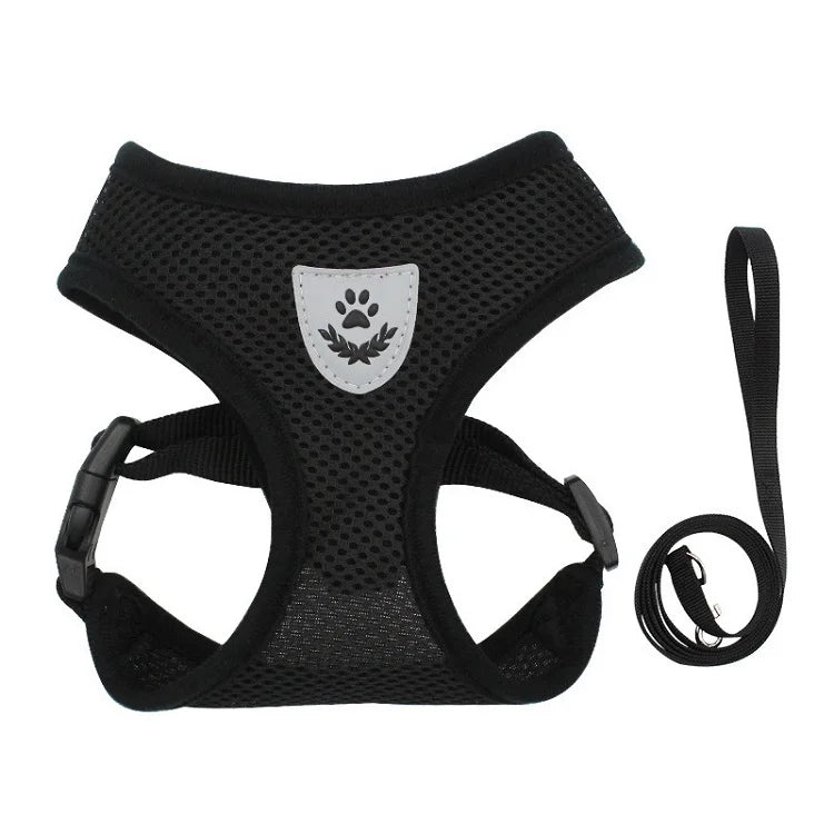 Cat Harness and Leash – Reflective Quick Release Walking Set