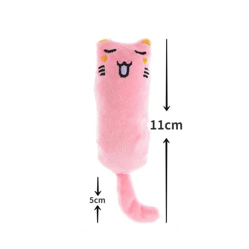 Catnip Cat Toy Plush Rustle Sound Toy for Kittens & Cats