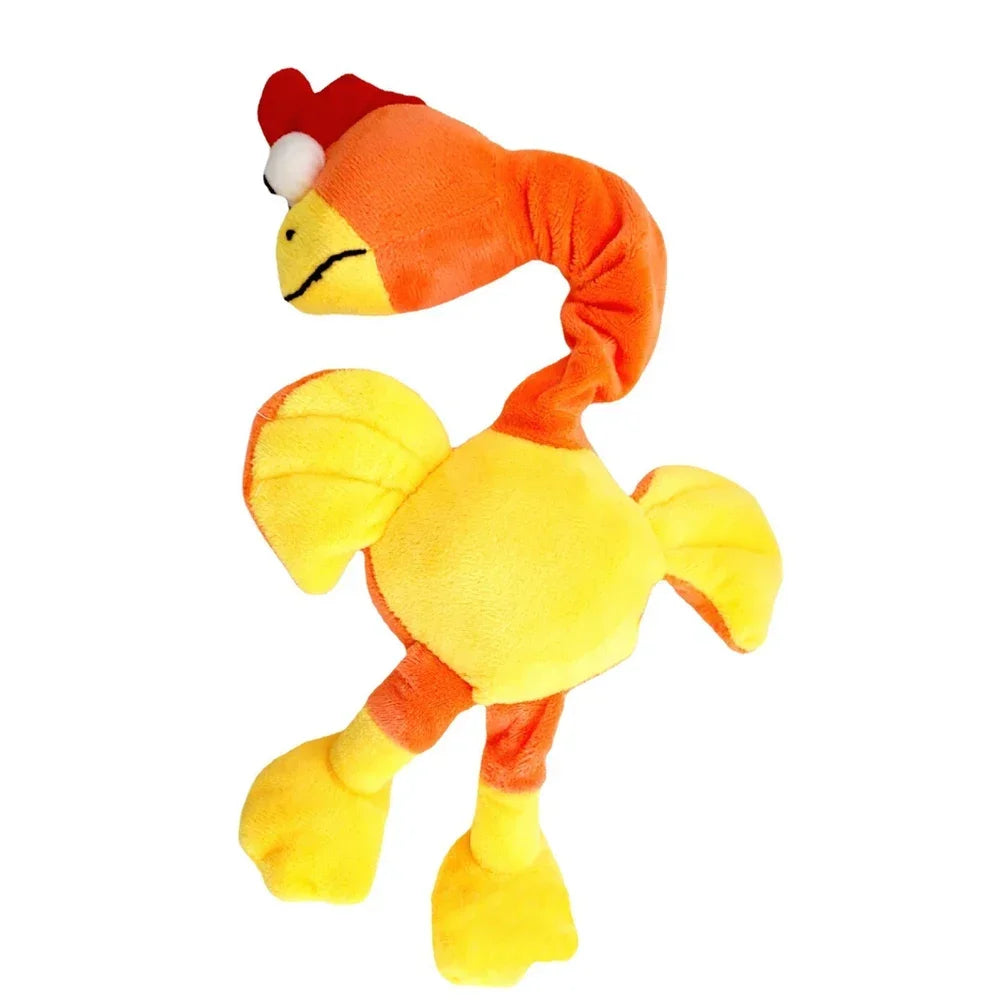 Squeaky Dog Toy – Chicken Plush Chew & Interactive Puppy Toy