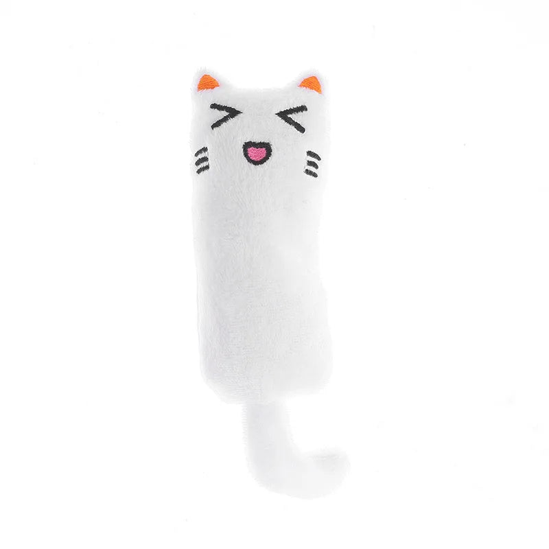 Catnip Plush Toy – Mini Squeaky Chew Toy for Cats