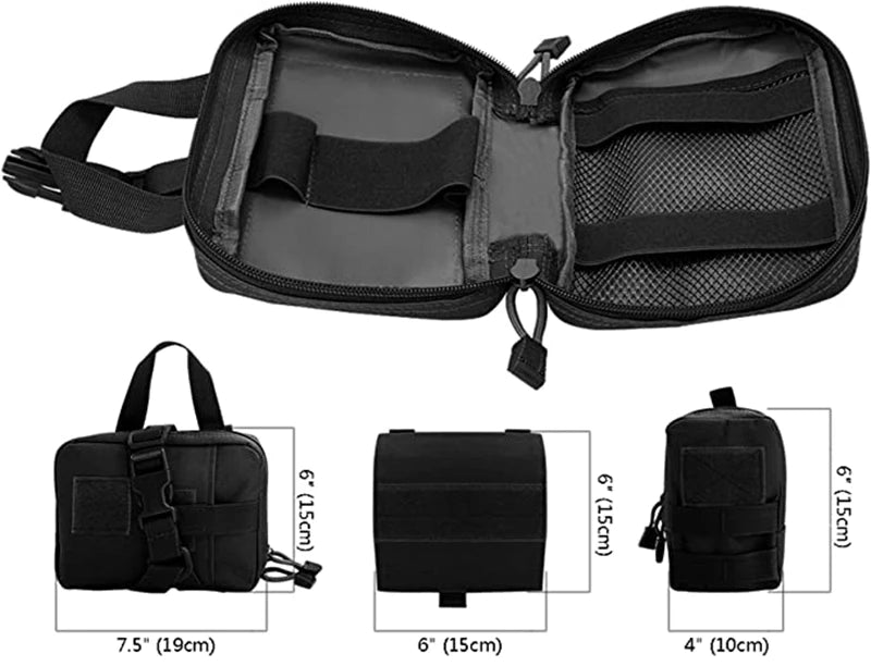 Tactical Dog Harness – 1000D Nylon Vest With Leash Set