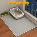 Cat Litter Mat – Double Layer Waterproof Non Slip Pad