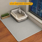Cat Litter Mat – Double Layer Waterproof Non Slip Pad