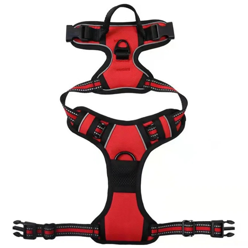 Reflective Dog Harness – Adjustable Breathable Vest for Dogs