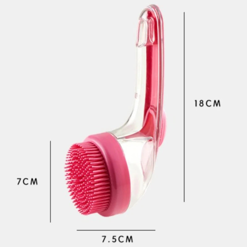 Pet Grooming Brush – Soft Silicone Massage Comb