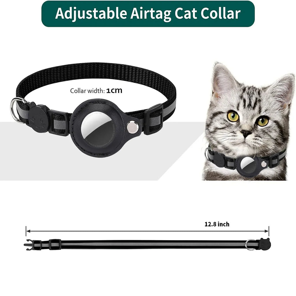 AirTag Cat Collar with Holder