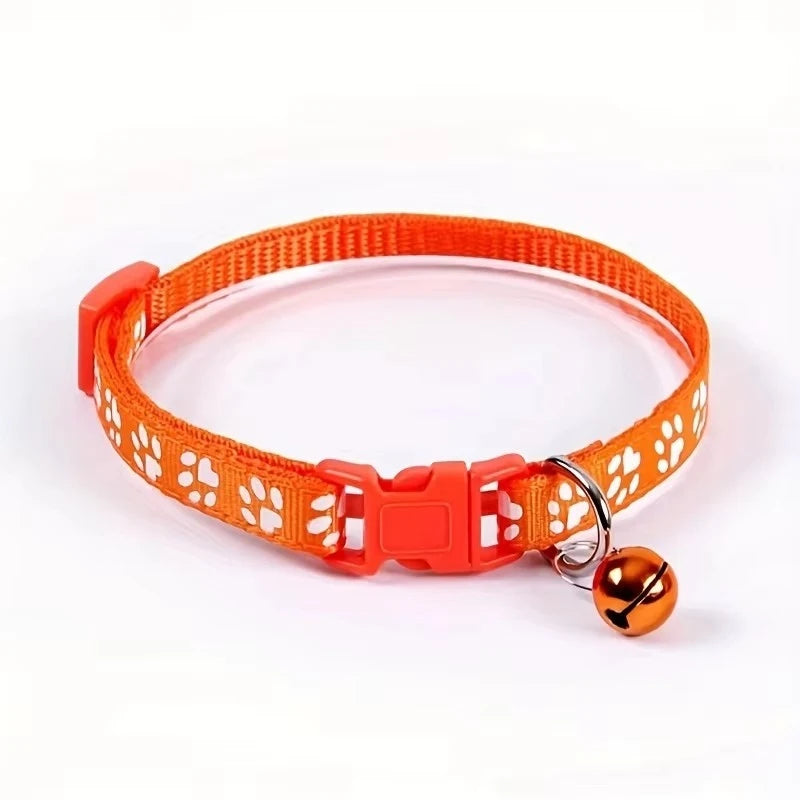 Cat Collar With Bell – Adjustable Colorful Collar for Kittens