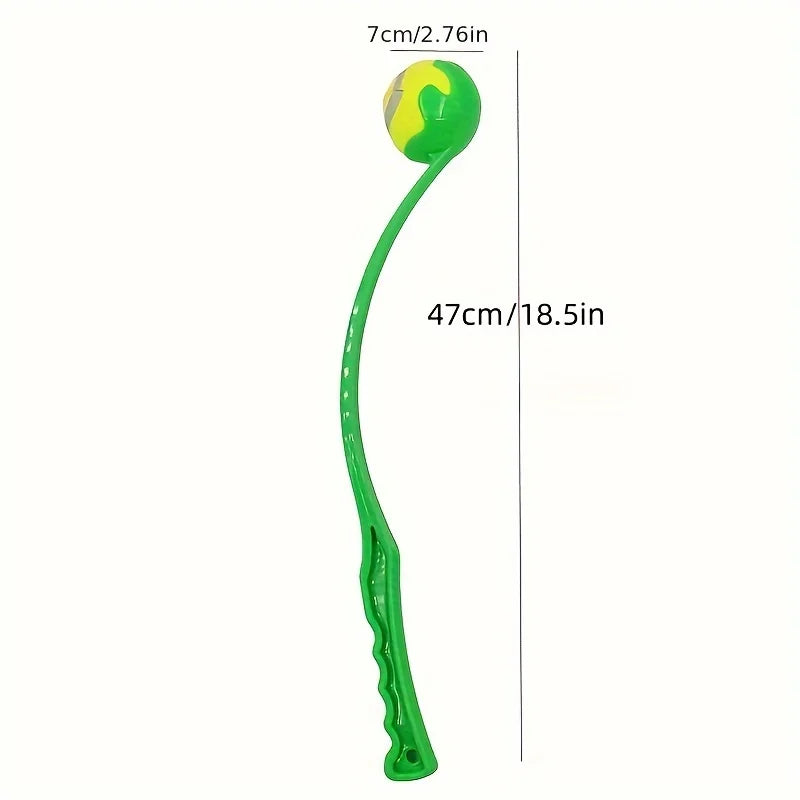 Dog Ball Launcher – Tennis Ball Thrower for Outdoor Fetch