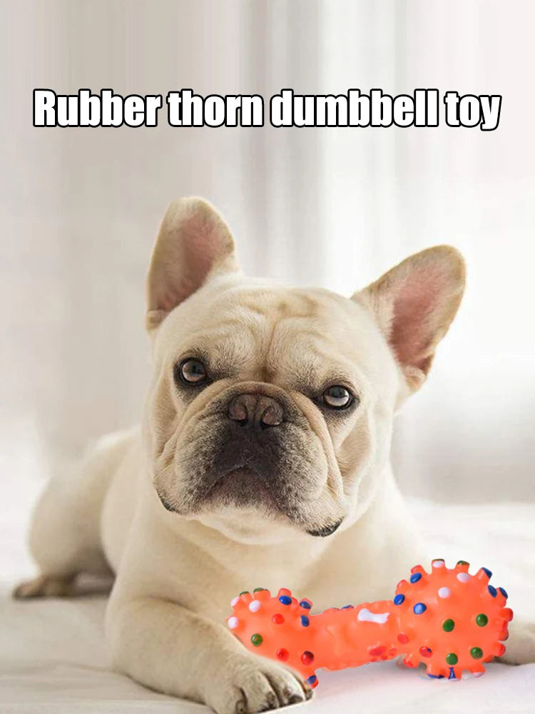 Dog Chew Toy Natural Rubber Safety and Environmental Protection Flexible Bite Resistance Clean Teeth