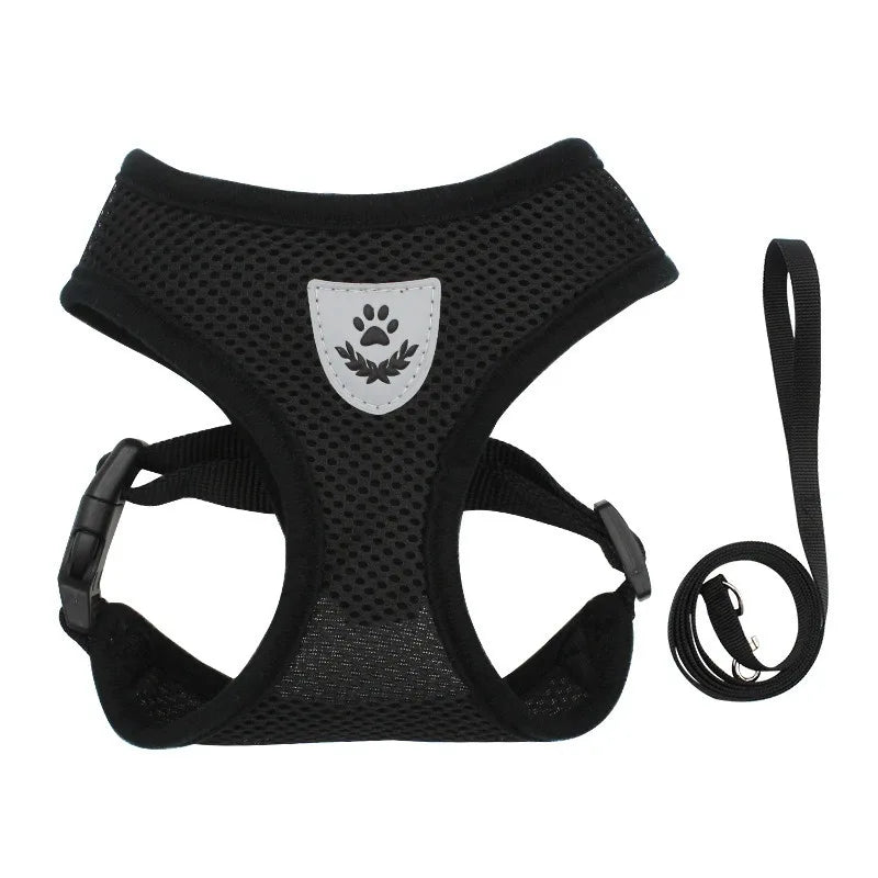 Cat Harness and Leash – Reflective Quick Release Walking Set