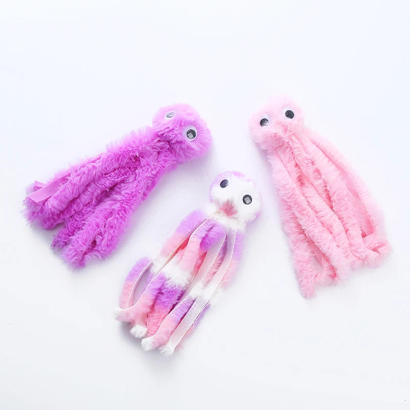 Plush Cat Toy – Cute Octopus Interactive Toy for Cats