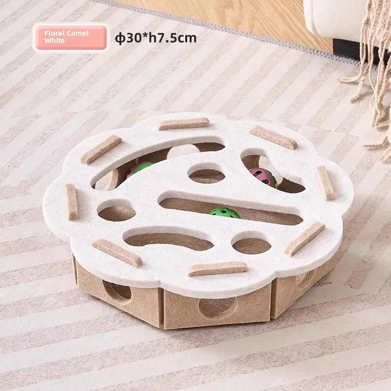 Cat Puzzle Toy Interactive Exercise Ball Toy for Indoor Cats