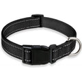 Reflective Dog Collar Adjustable Nylon Safety Collar for Small Dogs