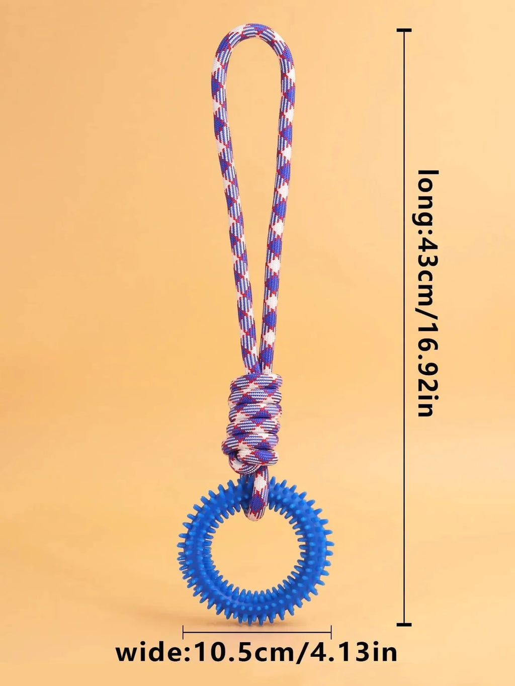 Dog Chew Toys – Durable Rubber Dental Toy for Dogs