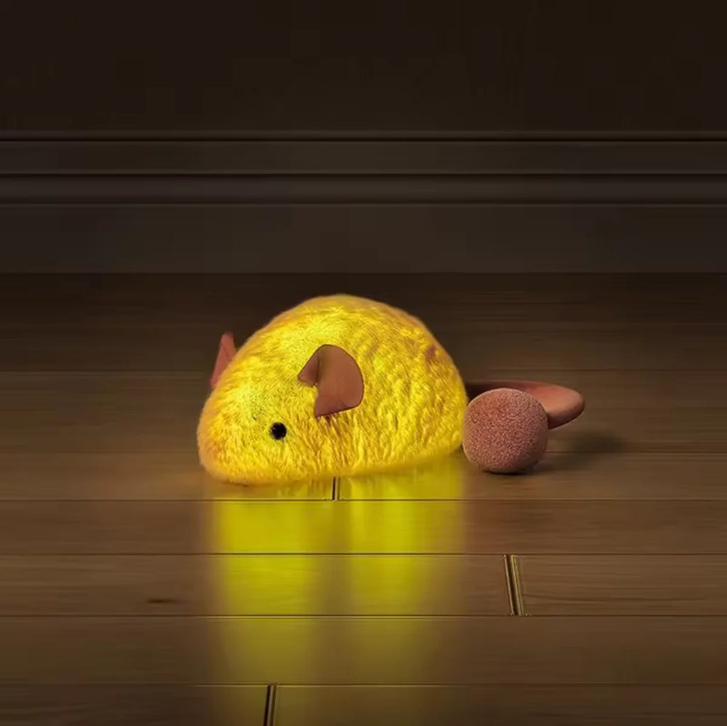 Interactive Cat Mouse Toy – Plush Self-Playing Toy for Cats
