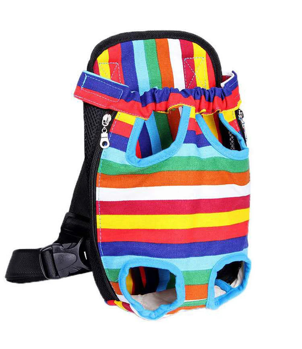 Dog Carrier Backpack – Breathable Mesh Travel Bag for Small Dogs