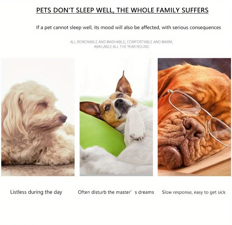 Dog Bed – Winter Pet Sofa Mat for Dogs & Cats