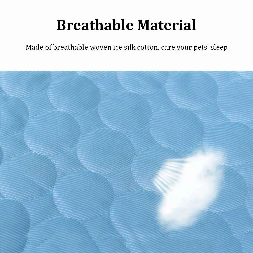 Dog Cooling Mat, Reusable Summer Cooling Pad for Dogs & Cats