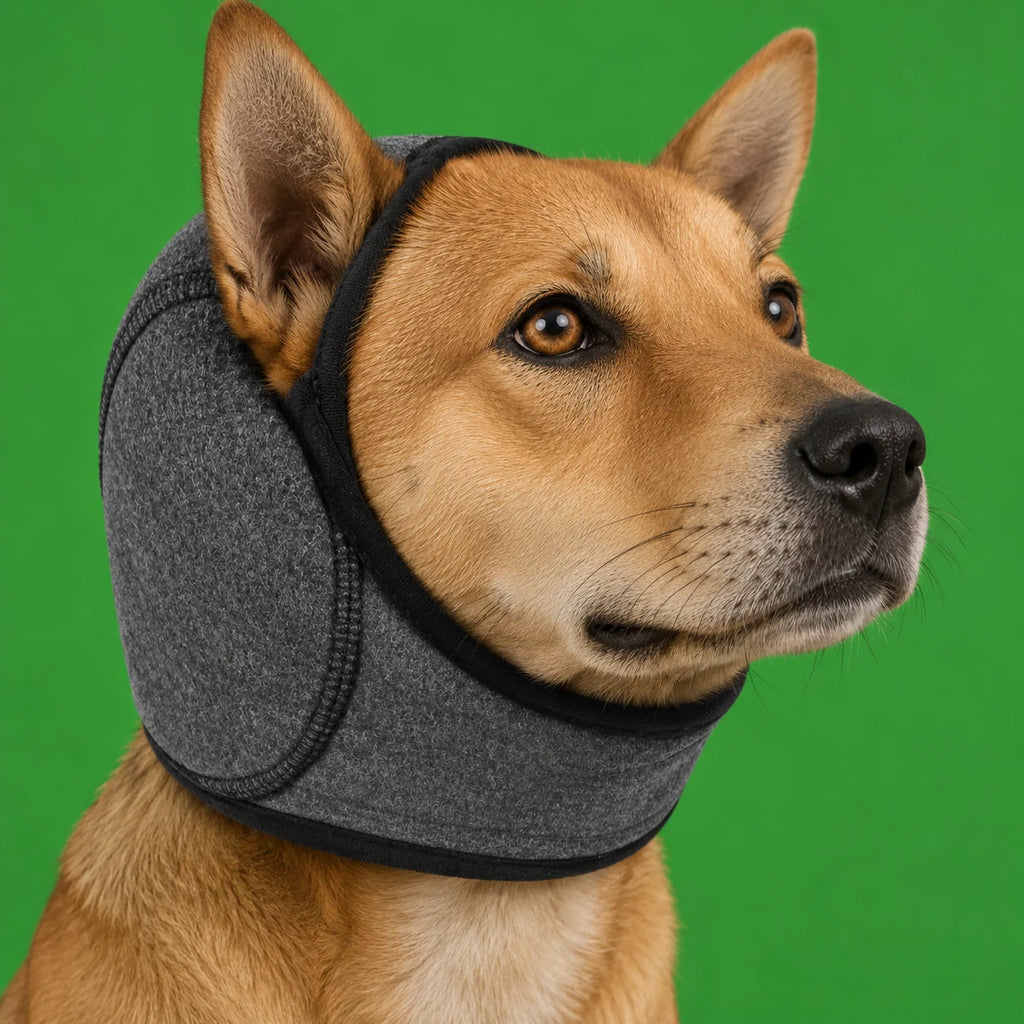 Dog Anxiety Head Cover, Calming Ear Protection for Dogs