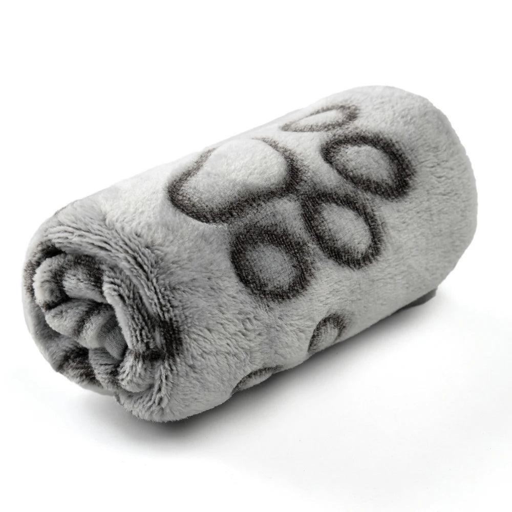 Dog Bed Mat – Soft Warm Coral Fleece Pet Sleeping & Travel Mat