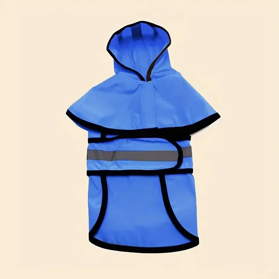 Dog Raincoat – Adjustable Waterproof Jacket for Dogs