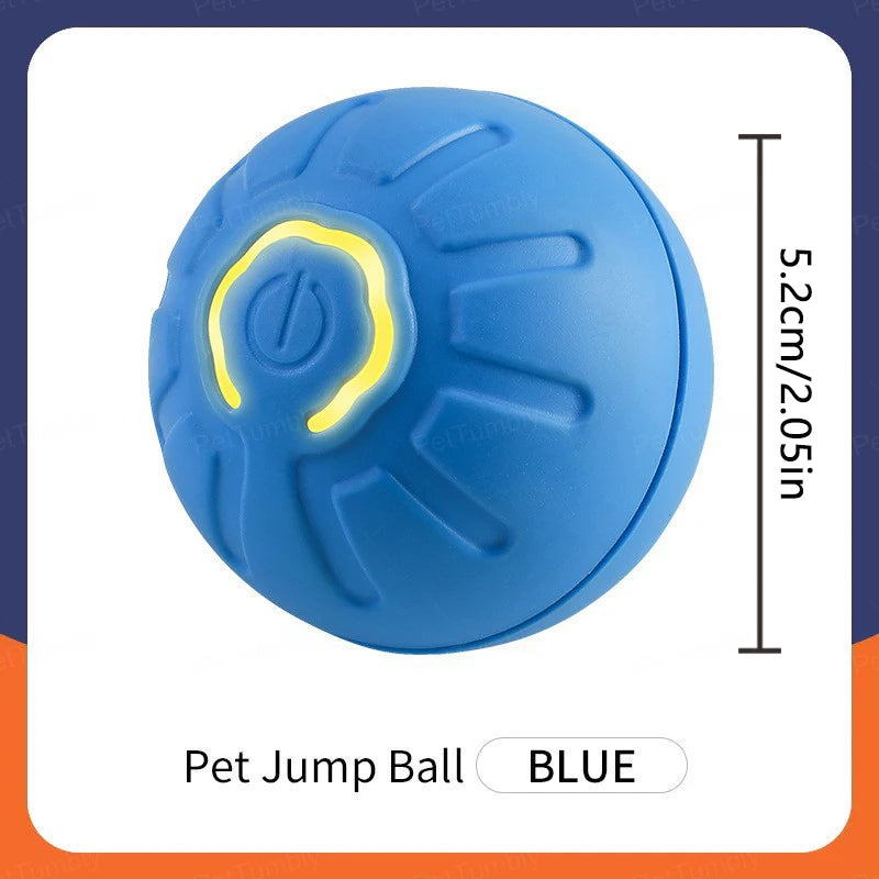 Interactive Dog Ball – USB Rechargeable Automatic Moving Toy
