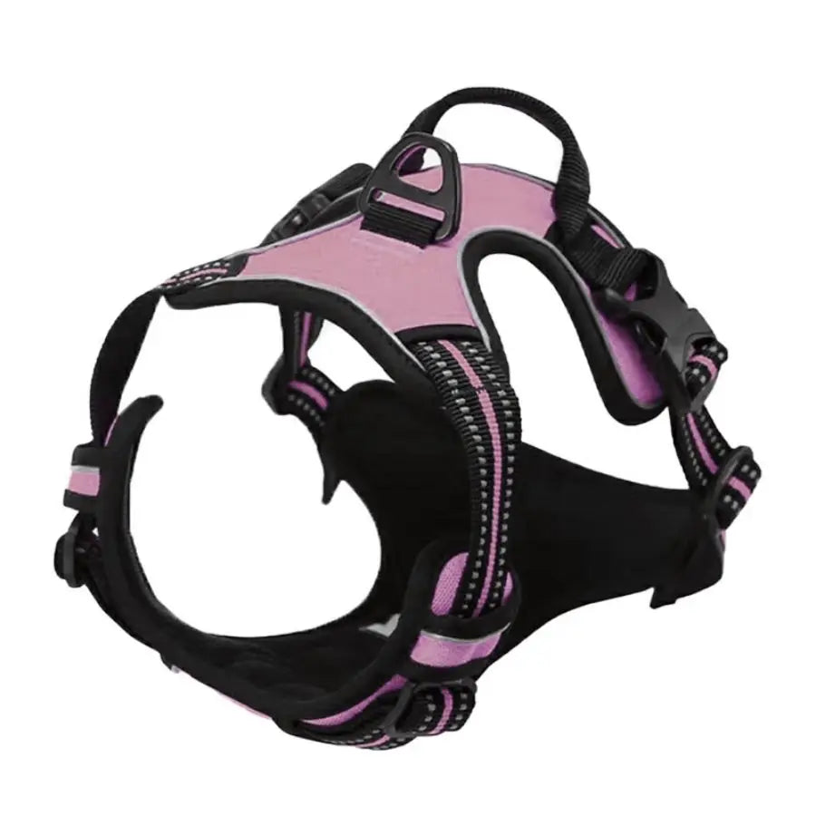 No Pull Dog Harness – Front Clip Reflective Vest for Large Dogs