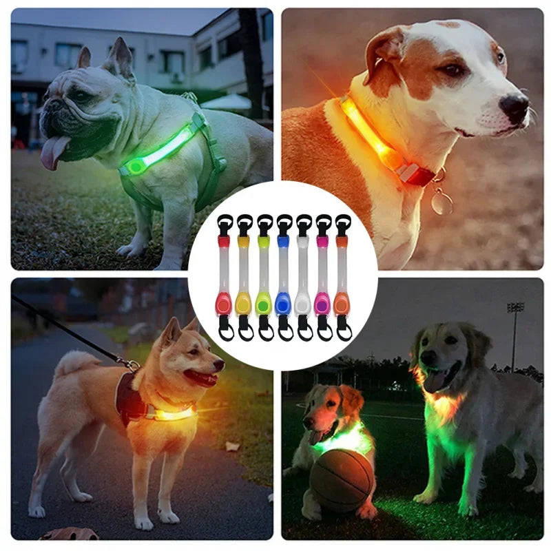 LED Dog Collar Light – Waterproof Flashing Safety Light for Pets
