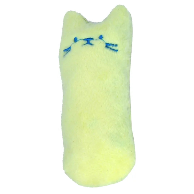 Catnip Cat Toy – Plush Teeth Grinding & Interactive Chew Toy