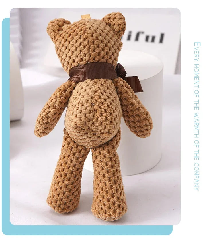 Pineapple Bear Plush, 16cm Mini Teddy Bear Stuffed Toy