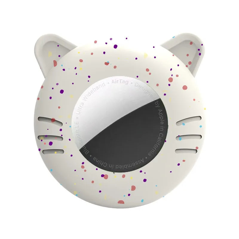 Cat AirTag Holder – Silicone GPS Tracker Collar Case