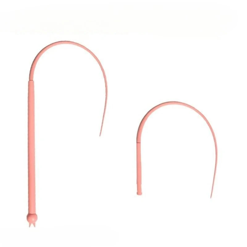 Cat Teaser Toy with Silicone Mouse Tail, Interactive Cat Wand
