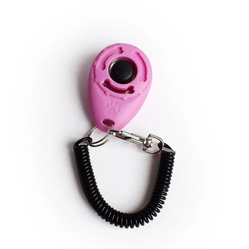 Dog Training Clicker – Pet Trainer with Adjustable Wrist Strap