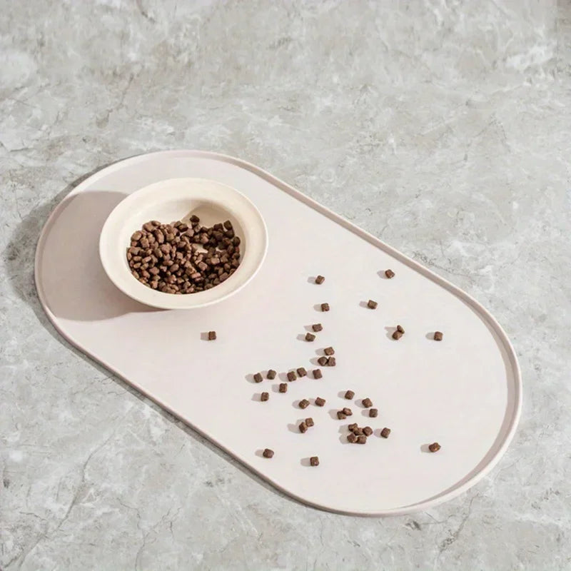 Cat Feeding Mat – Waterproof Non-Slip Pet Food Bowl Mat