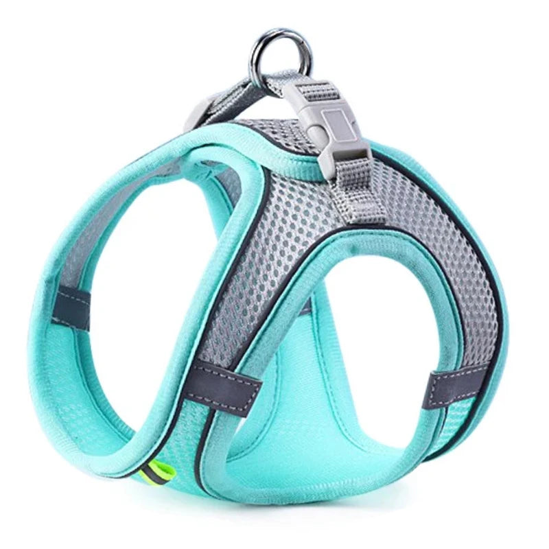 Reflective Dog Harness – Adjustable Vest with Leash Set