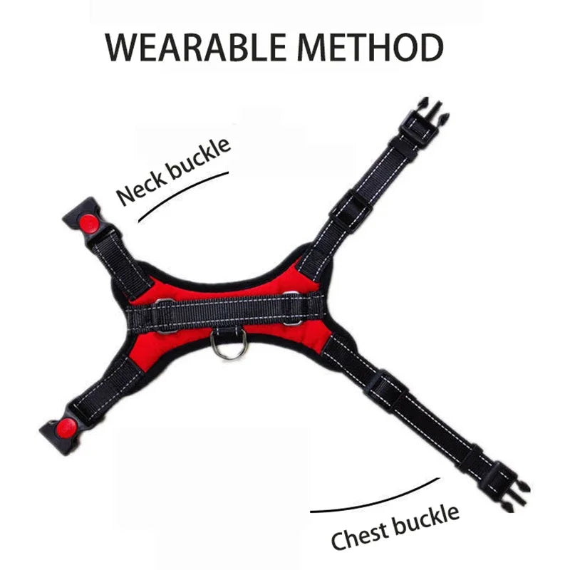 Dog Harness – Quick Release Nylon Vest for Puppies