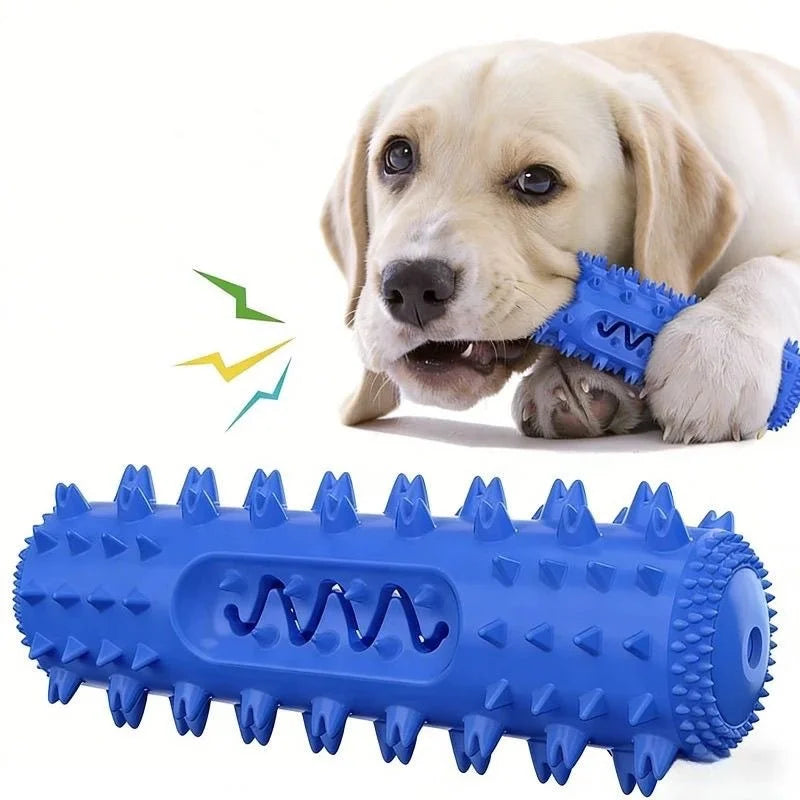 Dog Teething Toy, TPR Chew Stick & Treat Dispensing Toy